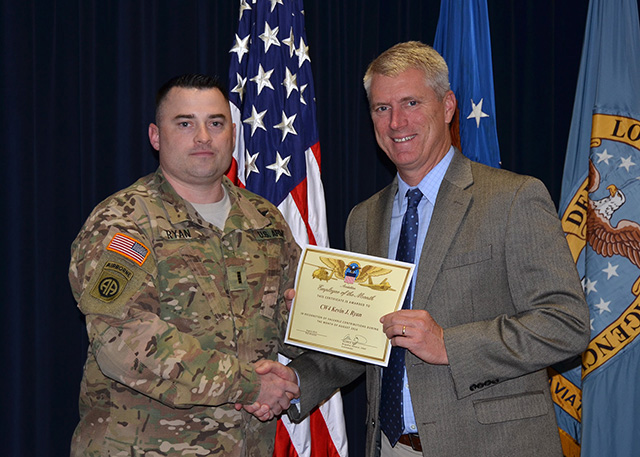 August EOM awarded to Army CW4 in Richmond > Defense Logistics Agency