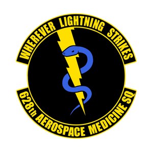 628th Aerospace Medicine Squadron emblem.