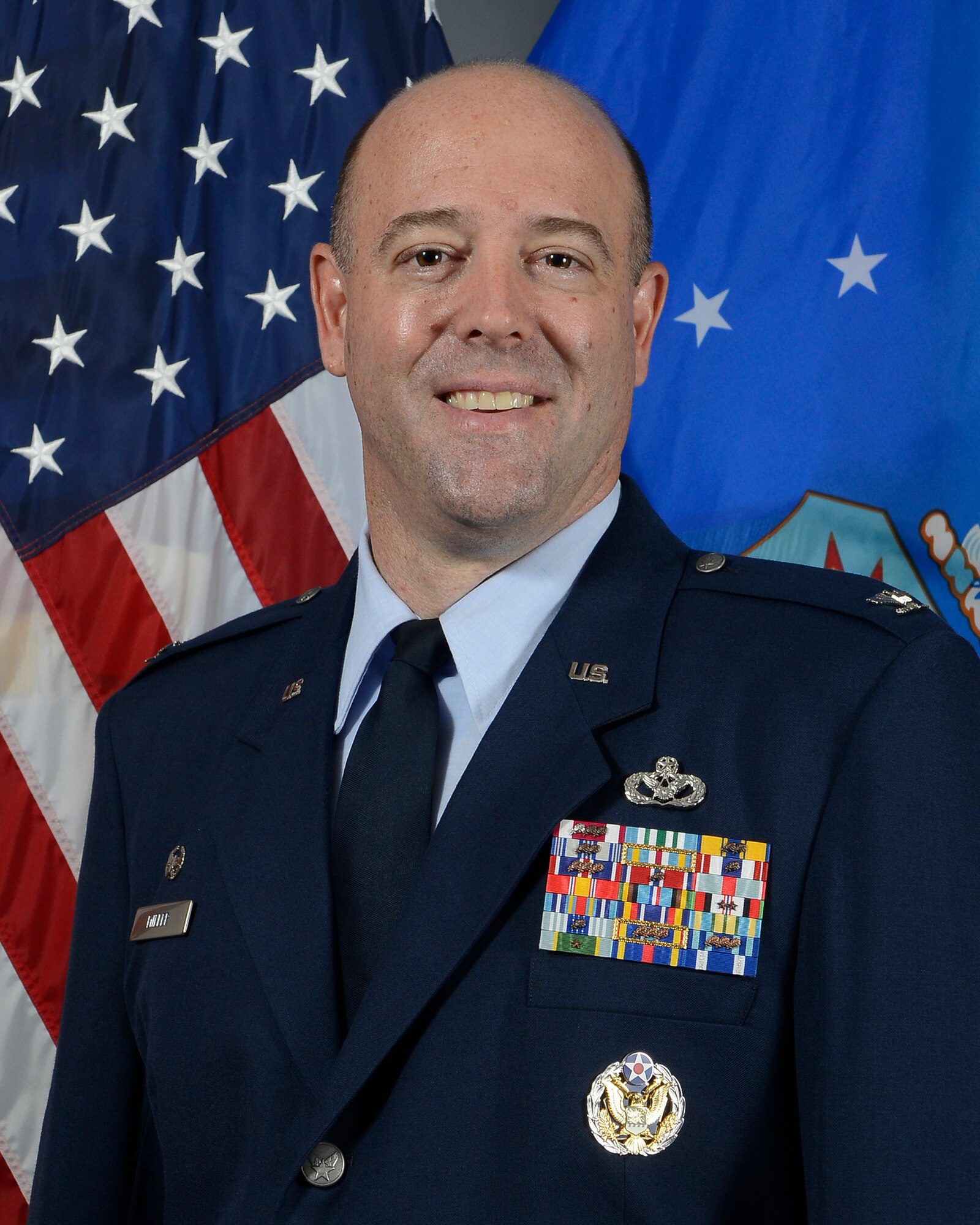 Colonel Patrick G. Miller is the commander, 6th Mission Support Group, MacDill Air Force Base, Florida. He commands more than 2,200 people assigned to six squadrons and supports U.S. Special Operations Command, U.S. Central Command, and 31 other mission partners. (U.S. Air Force photo by Senior Airman Tori Schultz)