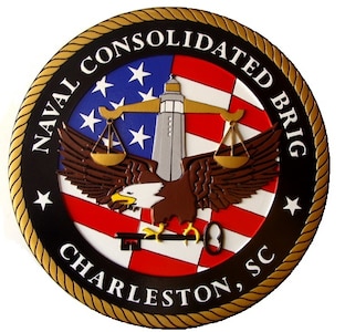 Naval Consolidated Brig logo.