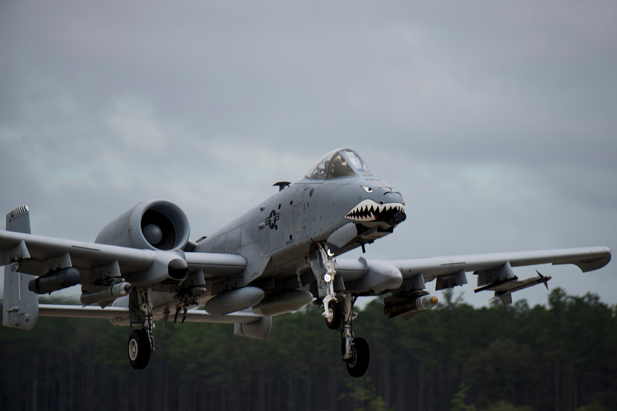 A-10C Thunderbolt IIs relocate in preparation for Tropical Storm Hermine , Sept. 1, 2016, at Moody Air Force Base, Ga. Tropical Storm Hermine is slated to bring high winds and heavy rainfall over Moody Thursday afternoon into Saturday. (U.S. Air Force photo by Airman 1st Class Daniel Snider) 