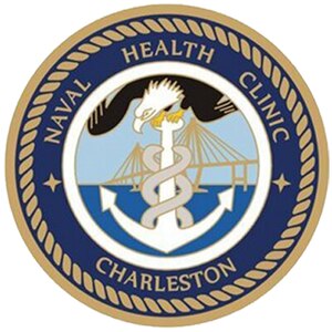 Naval Health Clinic Charleston (NHCC) logo.