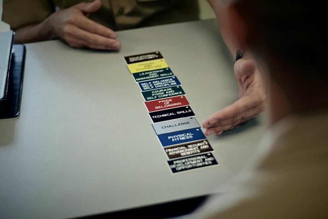 Marines will learn to utilize Benefit Tags to Explore applicants Needs and Motivators while conducting Sales Presentations. 