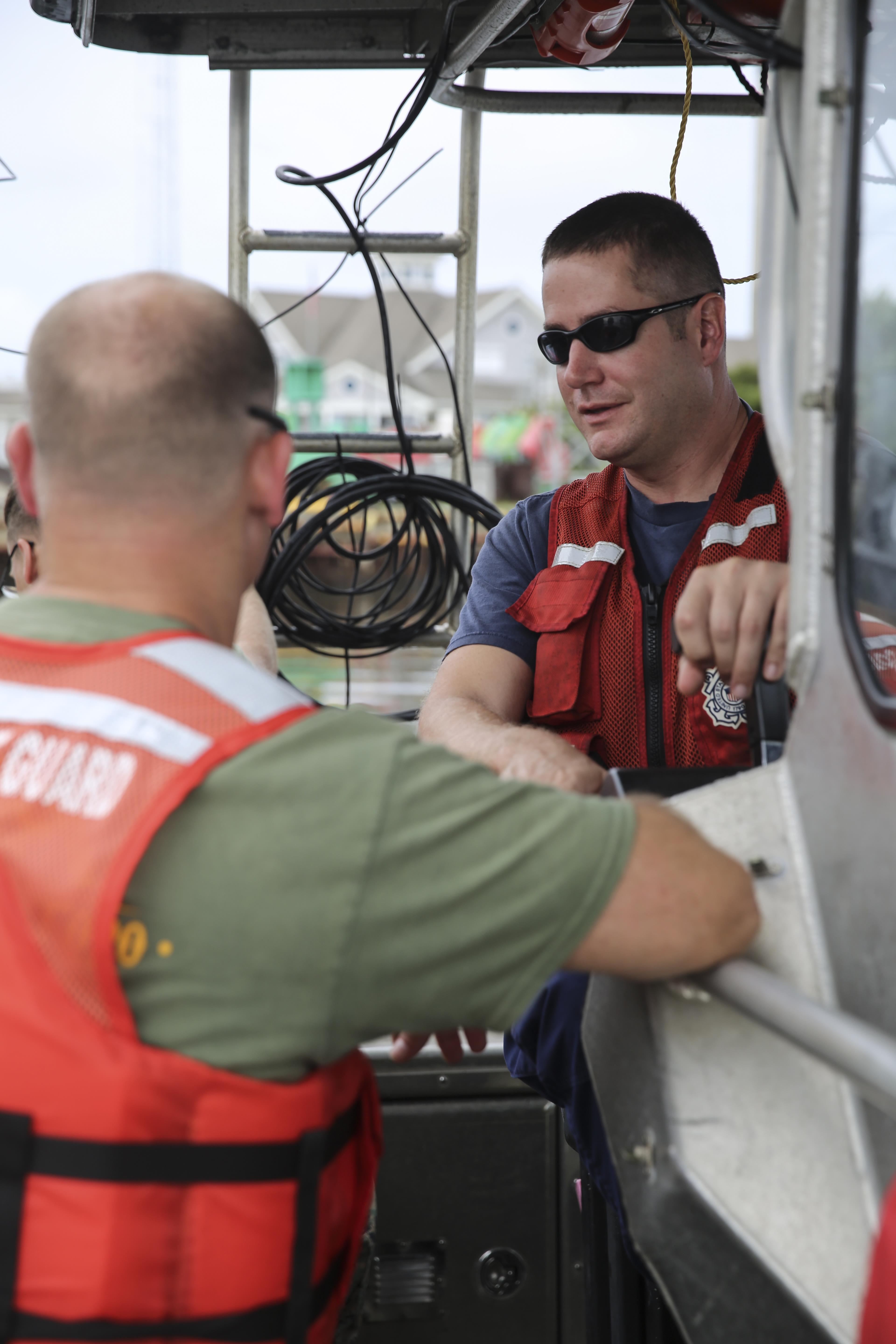 Uncharted Waters: Marines, Coast Guardsmen navigate the water > II 