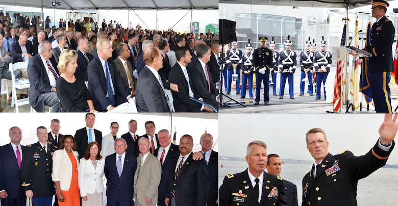 At a historic event held September 1, 2016 in Bayonne, NJ, various dignitaries, Congressional members, and other elected officials gathered with leaders from the U.S. Army, Corps of Engineers and The Port Authority of New York and New Jersey, to mark the completion of the Port’s main navigation channel deepening, a major milestone in the Port’s ongoing efforts to assure its global competitiveness, continued economic growth, and job creation.
