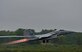 A 493rd Fighter Squadron F-15C Eagle out of Royal Air Force Lakenheath, England, takes off from Ämari Air Base, Estonia, Aug. 30, 2016. The squadron flew alongside the California Air National Guard’s 194th Expeditionary Fighter Squadron while participating in a flying training deployment with several allied nations and partners. (U.S. Air Force photo/Senior Airman Erin Trower)
