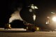 Aerospace ground equipment heaters, heats up a McChord C-17 Globemaster III during WinFly Aug. 27, 2016 at McMurdo Station, Antarctica. The temperature in Antarctica was -39C and the heaters were used to keep the aircraft and its systems functioning properly. The Air Force is uniquely equipped and trained to operate in such an austere environment and has provided support to U.S. Antarctic research since 1955. (Courtesy photo)