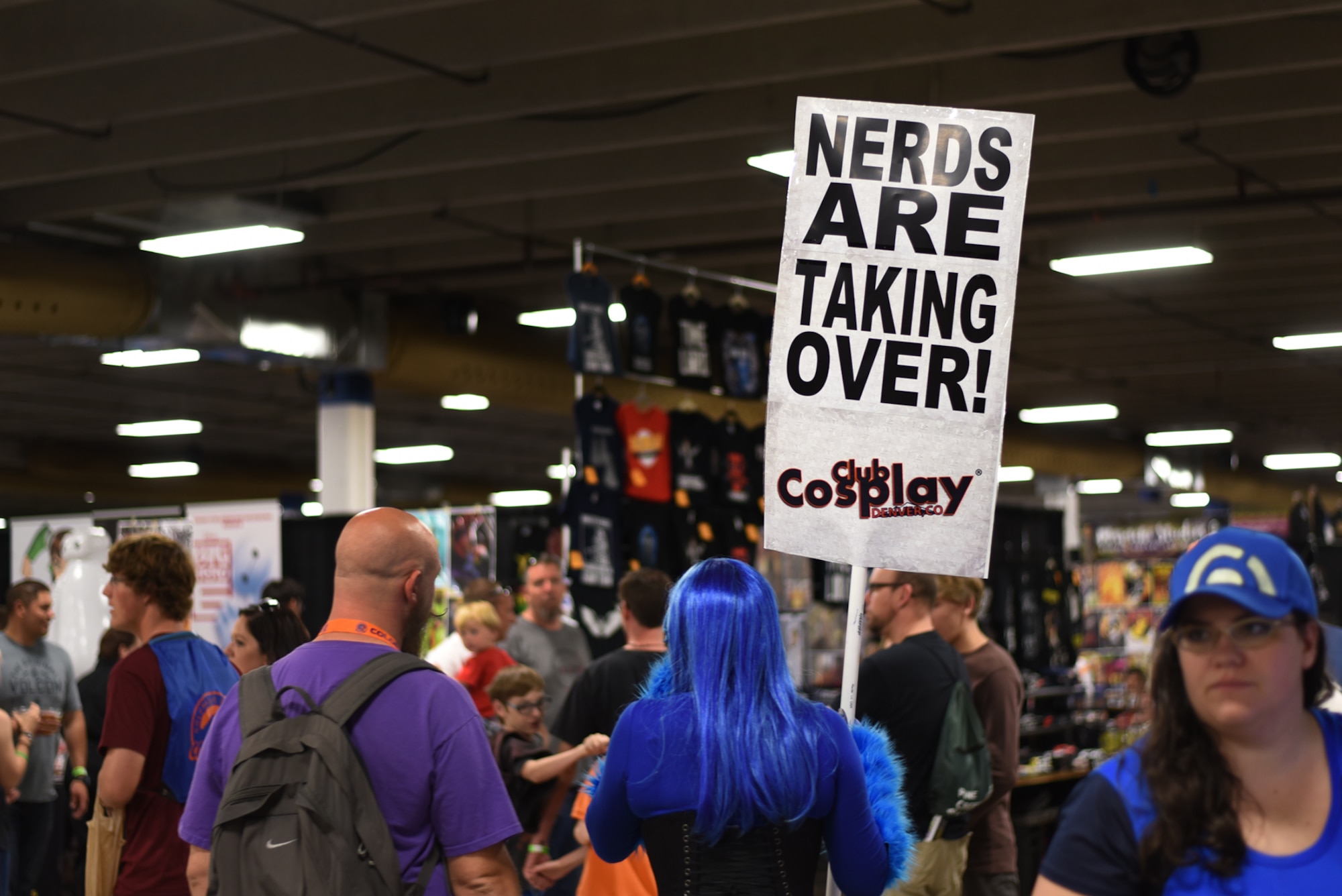 COLORADO SPRINGS, Colo. – Nerds take over the inaugural Colorado Springs Comic-Con at Mortgage Solutions Financial Expo Center in Colorado Springs, Colo., Aug. 27, 2016. Peterson Airmen were among the crowd over the weekend, some dressed in elaborate costumes and others just along for the fun. (U.S. Air Force photo by Airman 1st Class Dennis Hoffman)