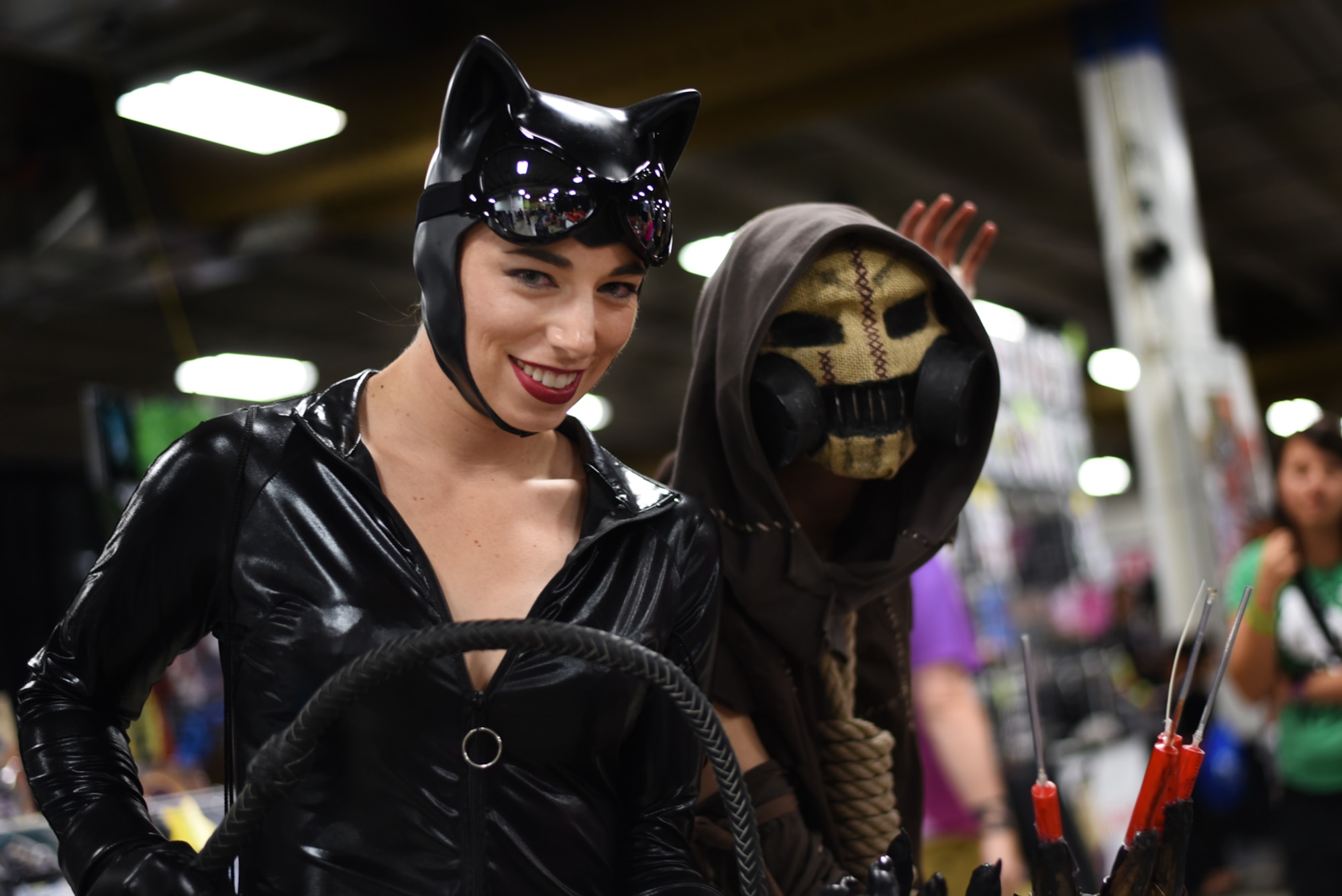 COLORADO SPRINGS, Colo. - Staff Sgt. Andrea Brunsvold, 21st Security Forces Squadron unit deployment manager, attends the inaugural Colorado Springs Comic-Con at Mortgage Solutions Financial Expo Center in Colorado Springs, Aug. 27, 2016. She attended her first convention in 2012 at a different location and the Colorado Springs event is her third convention. (U.S. Air Force photo by Airman 1st Class Dennis Hoffman)