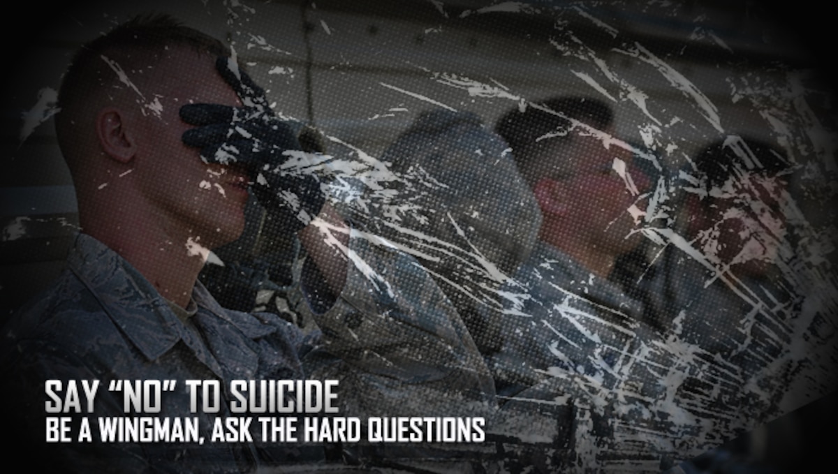 September 2016 is also known as National Suicide Prevention Awareness Month which helps promote resources and awareness around the issues of suicide prevention, how you can help others and how to talk about suicide without increasing the risk of harm. (U.S. Air Force graphic by Senior Airman Chip Pons)