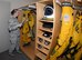 Senior Airman Kaylee Wishowski, 9th Physiological Support Squadron full pressure suit technician, reviews the maintenance completed on a full pressure suit and ensures it is ready for the pilots to wear September 7, 2016, at Beale Air Force Base, California. The 9th Physiological Support Squadron Airmen deploy to forward operating locations worldwide in support of the U-2 mission. (U.S. Air Force photo/Airman Tristan D. Viglianco)