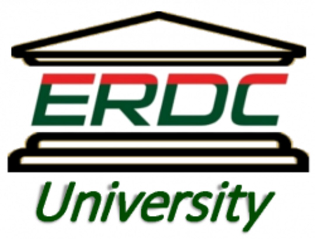 ERDC University is a professional development initiative of the Directorate of Human Capital. EU has two goals: provide USACE engineers and scientists the opportunity to serve as a member of an interdisciplinary research and development team working on real-world solutions; and transition technologies throughout USACE to strengthen the technical knowledge base.