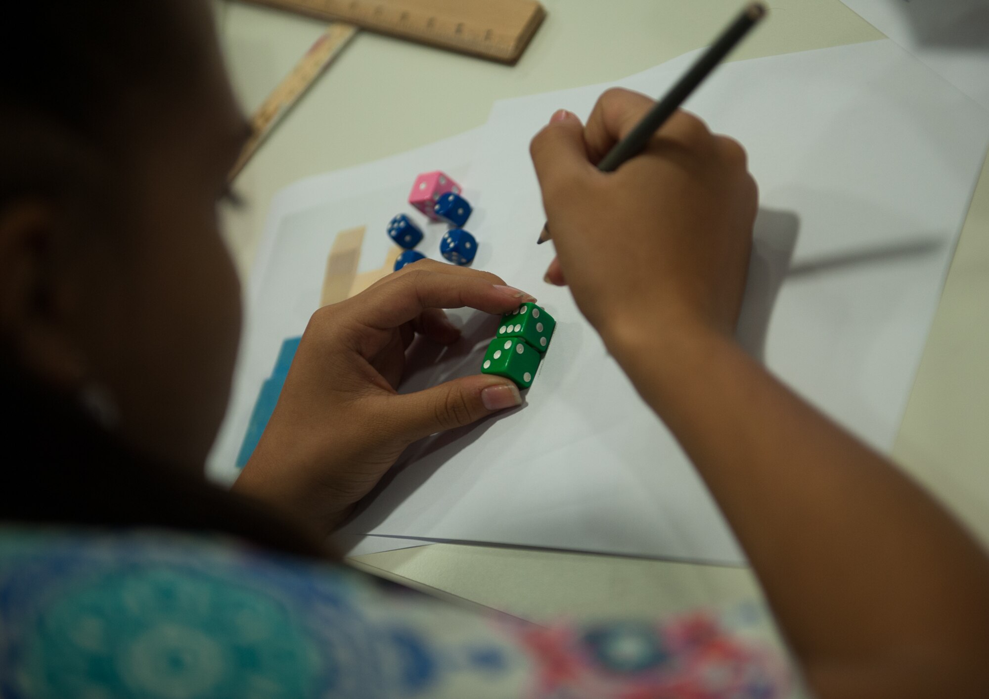 A student begins working on her first 3-D printing project during a Do It Yourself Girls class Sept. 6, 2016, at Ramstein Air Base, Germany. The students’ learned about 3-D printing during their first project,for which they design and print a puzzle cube. Afterwards, students take on projects such as making a cyborg, programming, robotics, and drones. (U.S. Air Force photo/Airman 1st Class Savannah L. Waters)