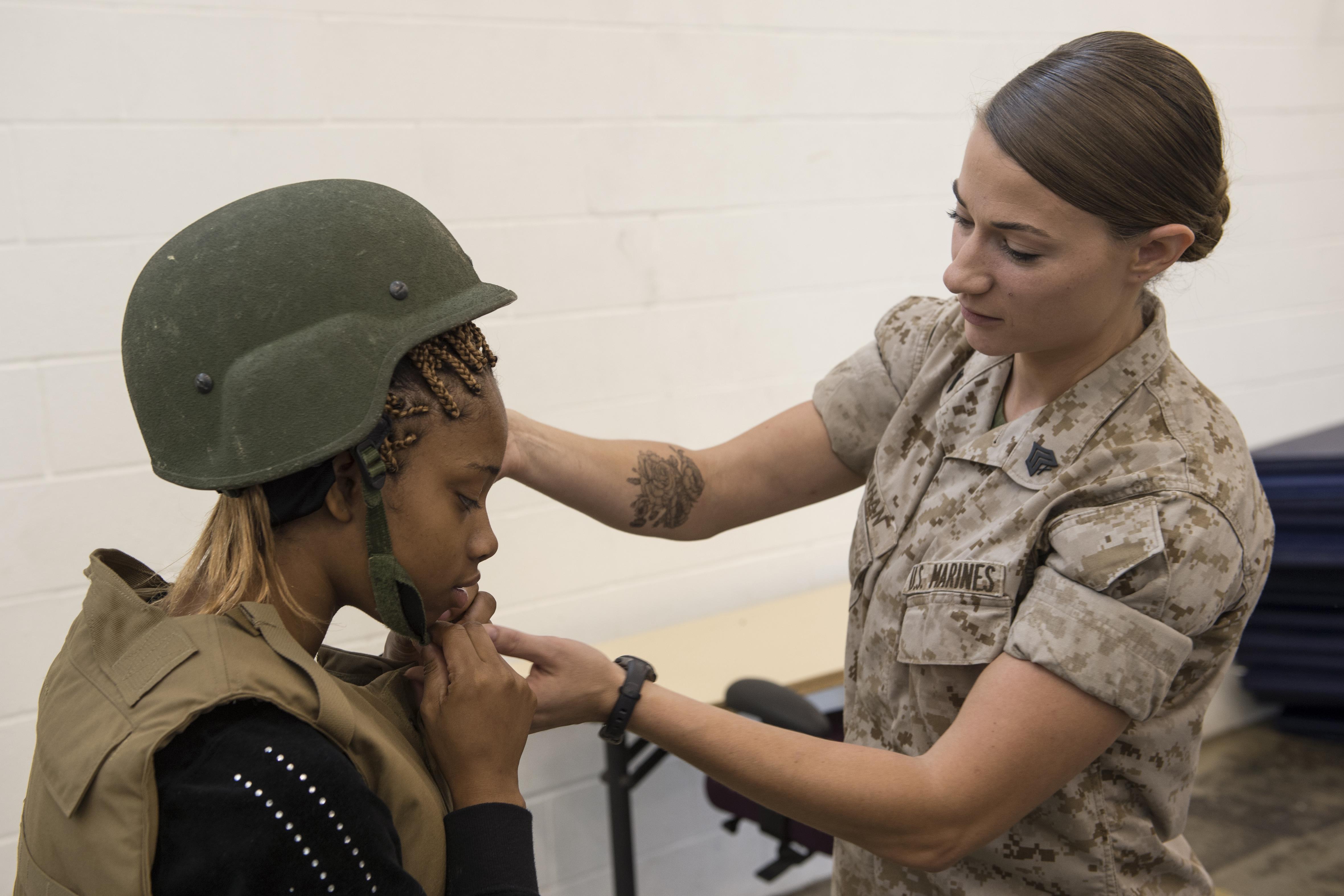 Anderson HS JROTC cadets tour Grissom > Grissom Air Reserve Base