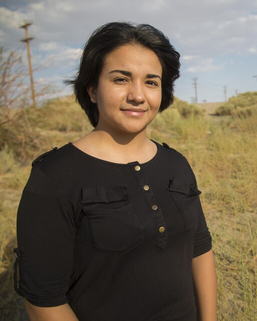 Lance Cpl. Daisy Martinez, postal clerk, Combat Center Postal Office, Headquarters Battalion, was inspired by her elementary school teachers to pursue a future in teaching children. When she moved from Mexico at a young age, her teachers taught her to speak English and how to read.