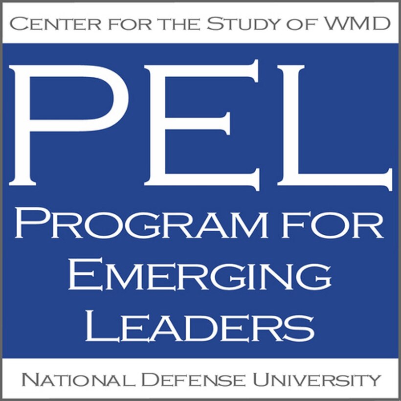 Logo for Program for Emerging Leaders with the Center for the Study of Weapons of Mass Destruction. 