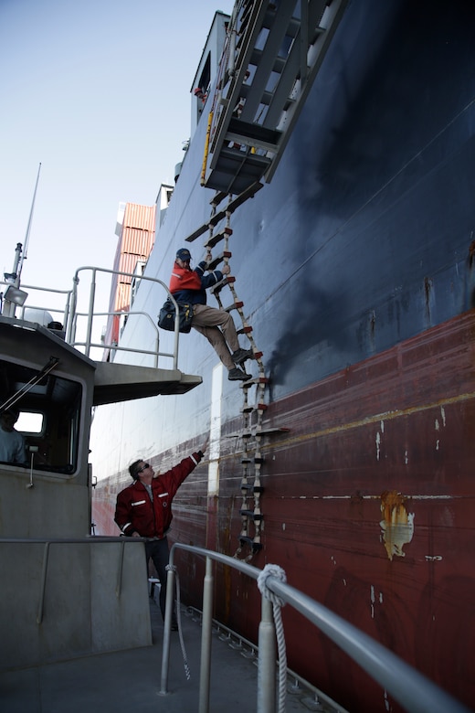 The Charleston District is working with the Charleston Harbor Pilots on the final design of the Charleston Harbor Post 45 Deepening Project. The Harbor Pilots are the only ones authorized to guide a container ship into the harbor, so their input is integral to the process.