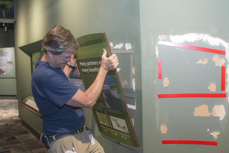 The South Carolina Aquarium is now featuring a new display highlighting the fish lift at the St. Stephen Powerhouse.