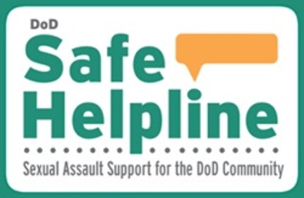 DoD Safe Helpline graphic. (Courtesy Image)