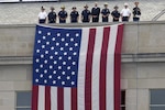 Ceremonies dedicating the Pentagon Memorial, Sept. 11, 2008. DoD photo by R.D. Ward