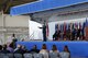 Col. Frank Amodeo, incoming commander of the 927th Air Refueling Wing (ARW), addresses members of the wing and the local community during the wing change of command ceremony at MacDill Air Force Base, Fla., Sept. 11, 2016. Amodeo is a command pilot with more than 6,000 flight hours, and served at the wing commander, 403rd Wing, Keesler AFB Mississippi, prior to commanding the 927 ARW. (U.S. Air Force photo by Senior Airman Xavier Lockley)
