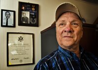 Tech. Sgt. (Sep.) Willie Rose stands for a portrait during an interview in Minot, N.D., May 13, 2016. Rose enlisted in the Air Force in 1963 and served at Minot Air Force Base, N.D., in the 70s. (U.S. Air Force photo/Airman 1st Class J.T. Armstrong)