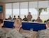 Col. Bridget Brozyna, Air Force Research Laboratory, introduces herself to the guests of a senior leadership panel Sept. 9 at Eglin Air Force Base, Fla.  Brozyna and other panel members spoke to attendees about leadership and life in the Air Force as active duty and reserve members.  They also addressed topics such as officer performance reports and career decision-making.  (U.S. Air Force photo/Kevin Gaddie)