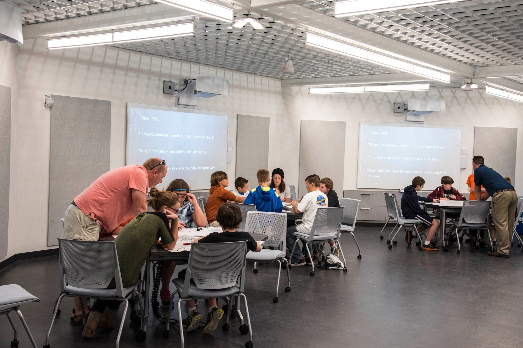 DAYTON, Ohio -- Students participate in Home School STEM Day on Sep. 12, 2016, at the National Museum of the U.S. Air Force. (U.S. Air Force photo)