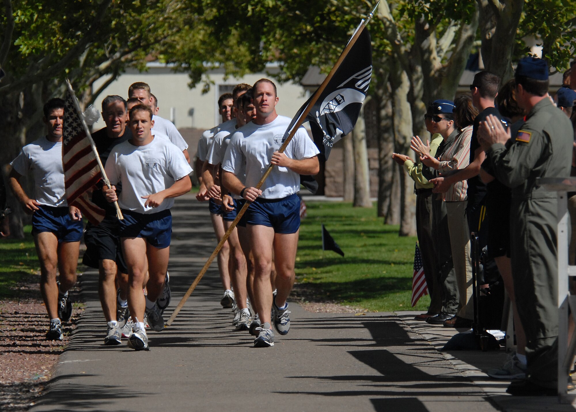 A 24-hour vigil run at Kirtland Air Force Base will honor prisoners of war and military members missing in action. The run will start Sept. 15 and will be followed by a memorial ceremony.  (Courtesy photo)