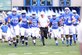 Falcons' head coach Troy Calhoun leads Air Force on to the field at Falcon Stadium, Sept. 3, to take on the Abilene Christian University Wildcats. Air Force beat Abilene 37-21. Air Force will compete against the University of South Alabama Jaguars Dec. 30, 2016 in the Arizona Bowl. (U.S. Air Force photo/Darcie Ibidapo) 