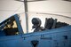 Italian exchange pilot Roberto Manzo, 74th Fighter Squadron training assistant, prepares to taxi to the runway, Aug. 25, 2016, at Moody Air Force Base, Ga. Manzo is working to master flying the A-10C Thunderbolt II in hopes of returning to Italy as an instructor pilot for the aircraft. (U.S. Air Force photo by Airman 1st Class Janiqua P. Robinson)