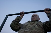Soldiers attending Basic Combat Training conduct physical fitness training at Fort Jackson, S.C., Sept. 10.  (Photo by U.S. Army Reserve Staff Sgt. Cooper T. Cash, 319th Mobile Public Affairs Detachment)