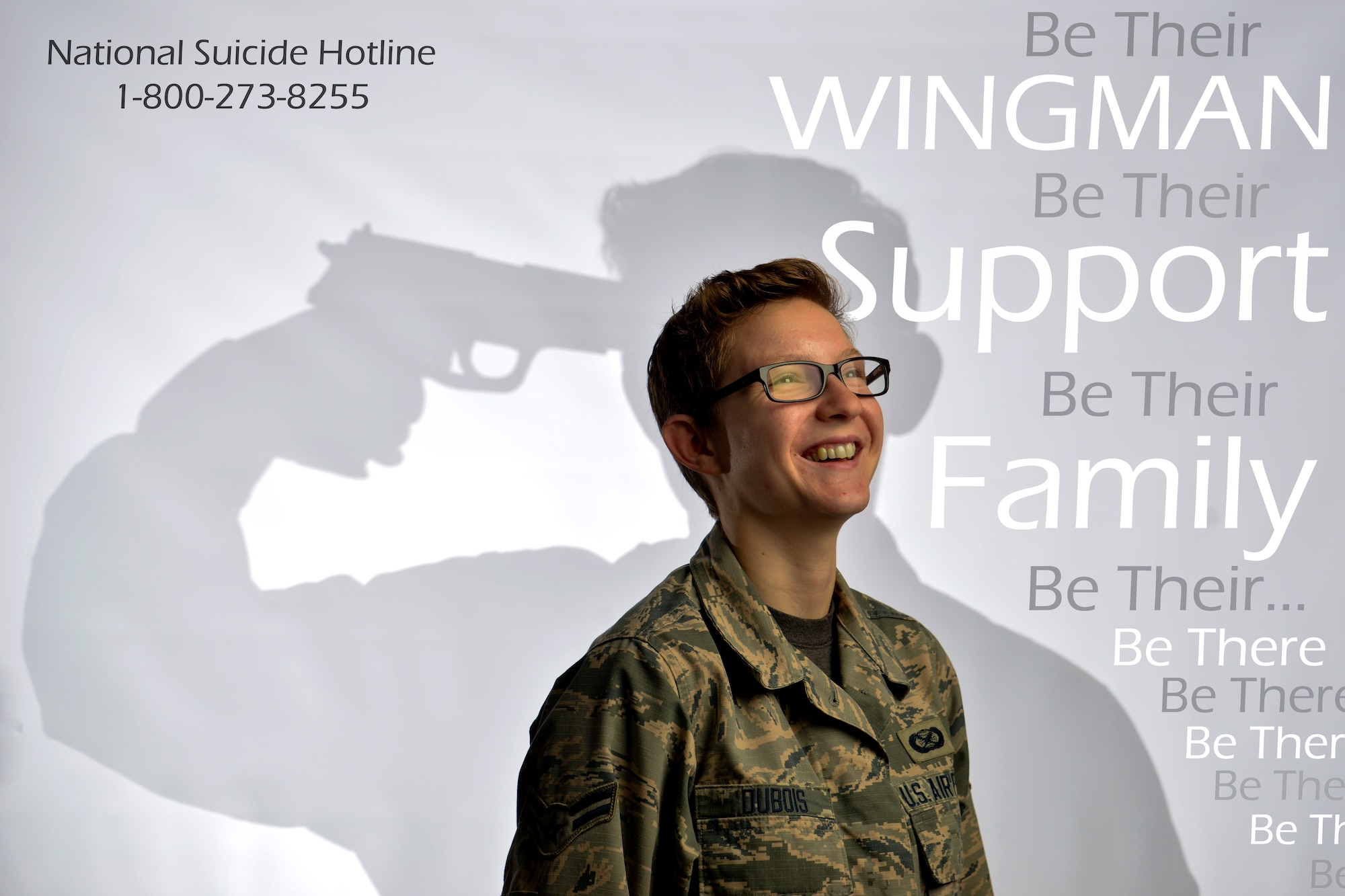 September is National Suicide Prevention and Awareness Month. This year, the Department of Defense is focusing its efforts on people connecting with one another to foster relationships and promote support for one another. (U.S. Air Force photo illustration by Staff Sgt. Natasha Stannard)
