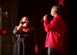 Tech. Sgt. Steven Eckles, 412th Test Wing Chapel Office, and his wife, Karen, perform during Edwards AFB's Operation Talent Search show April 27. They took second place in the Husband and Wife category at the Air Force level competition, which was announced this past week. (U.S. Air Force photo by Joseph Gocong) 