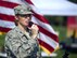 U.S. Air Force Col. Elena Oberg, 88th Air Base Wing vice commander, welcomes visitors during the opening ceremony of the Great Wright Brothers Aero Carnival on Huffman Prairie Flying Field at Wright-Patterson Air Force Base, Ohio, Sept. 10, 2016. The annual event, at the site the Wright Brothers learned to fly, celebrated the role the area played in early aviation. (U.S. Air Force photo / R.J. Oriez)