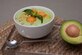 Chilled Avocado and Yogurt Soup with Melon Recipe