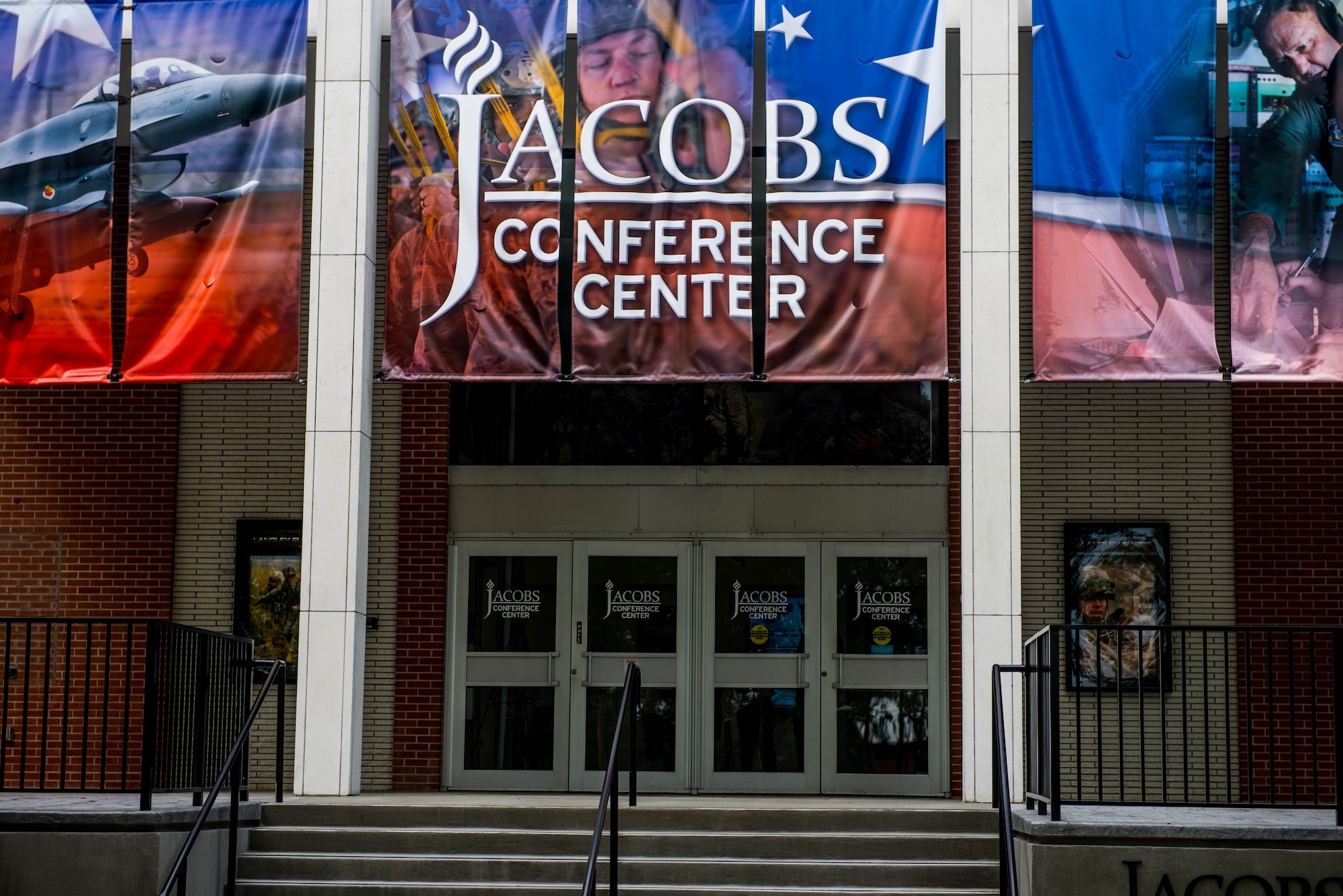 A photo of the newly renovated Jacobs Conference Center at Fort Eustis, Va., Sept. 7, 2016. The center received a $1 million structural renovation and $2 million equipment upgrade. (U.S. Air Force photo by Airman 1st Class Derek Seifert)