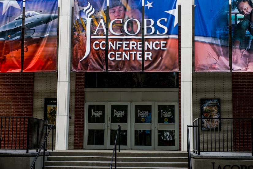 A photo of the newly renovated Jacobs Conference Center at Fort Eustis, Va., Sept. 7, 2016. The center received a $1 million structural renovation and $2 million equipment upgrade. (U.S. Air Force photo by Airman 1st Class Derek Seifert)