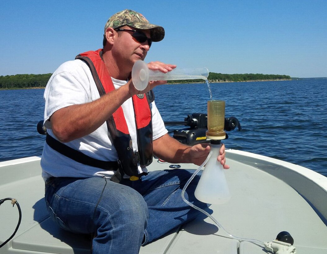 The Kansas City District manages a robust water quality program led by district limnologist Marvin Boyer. In addition to the 18 lake projects, this program is responsible for monitoring surface water quality issues related to watersheds, Civil Works projects and the lower Missouri River. Through this program, staff ensure the quality of the water is suitable for project purposes, existing water uses and public health and safety standards. 