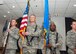Members of the 507th Air Refueling Wing Honor Guard post the colors during the assumpion of command ceremony for Maj. Ricky Martin II, the new 507th Security Forces Squadron commander, Sept. 11, 2016, at Tinker Air Force Base, Oklahoma. Martin has served in various capacities to include: nuclear security, presidential support, antiterrorism, security forces operations, Iraqi Police transition team and contingency operations. Martin has also worked as a Federal Reserve Law Enforcement Officer in Salt Lake, Utah.  Prior to arriving at Tinker, Martin commanded the 99th Security Forces Squadron at Nellis Air Force Base, Nevada, comprised of 350 military and civilian personnel.  (U.S. Air Force photo/Master Sgt. Grady Epperly)