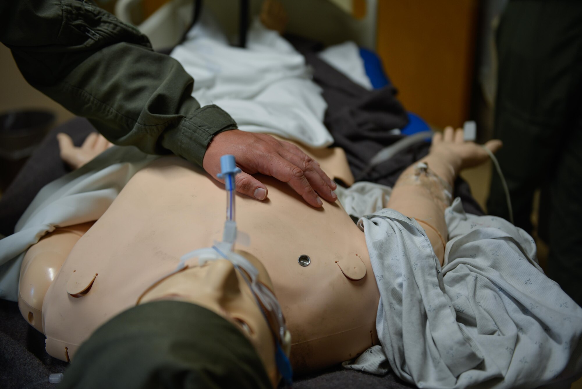 The SimMan 3G is used for CCATT training.