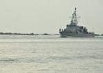 MAYPORT, Fla. (Aug. 02, 2016) – The Cyclone-class Patrol Coastal USS Shamal (PC 13) returns to homeport U.S. Naval Station Mayport after a 62 day deployment to the 4th Fleet area of responsibility where they conducted counter illicit trafficking operations in support of Operation Martillo. Operation Martillo is a joint international low enforcement and military operation involving U.S., European and Western Hemisphere partner nations, targeting illicit trafficking routes in the waters off Central America. (U.S. Navy photo by Mass Communication Specialist 2nd Class Michael Hendricks/Released)