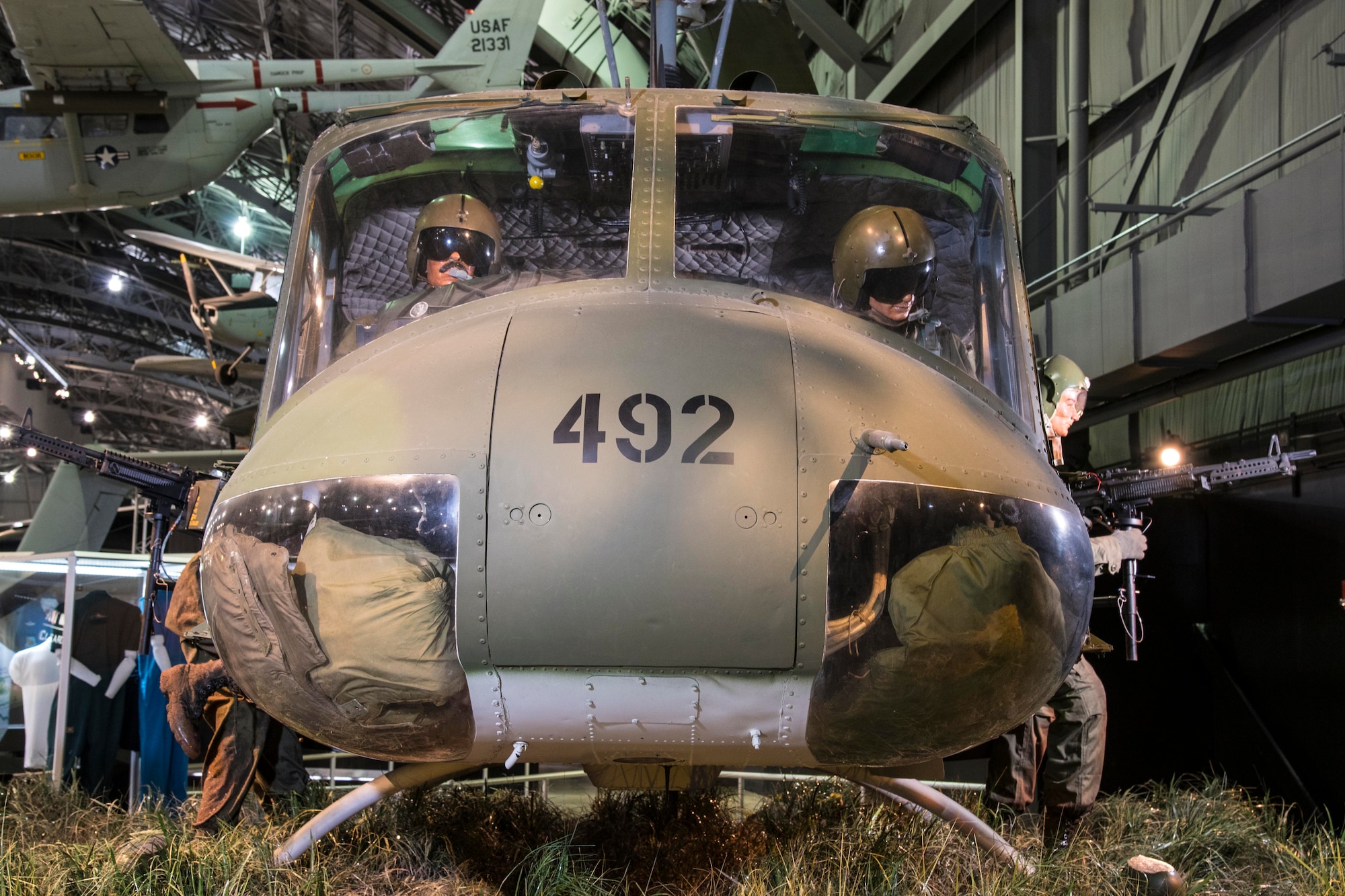 DAYTON, Ohio -- Secret War: Green Hornets, Dust Devils and Blackbirds exhibit on display in the Southeast Asia War Gallery at the National Museum of the United States Air Force. (U.S. Air Force photo by Ken LaRock) 