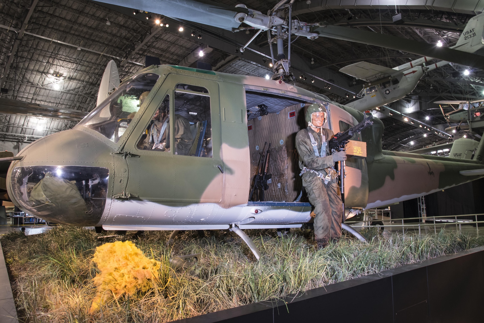 DAYTON, Ohio -- Secret War: Green Hornets, Dust Devils and Blackbirds exhibit on display in the Southeast Asia War Gallery at the National Museum of the United States Air Force. (U.S. Air Force photo by Ken LaRock) 