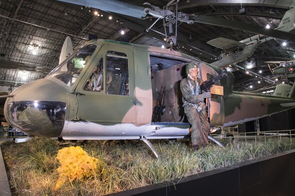 DAYTON, Ohio -- Secret War: Green Hornets, Dust Devils and Blackbirds exhibit on display in the Southeast Asia War Gallery at the National Museum of the United States Air Force. (U.S. Air Force photo by Ken LaRock) 