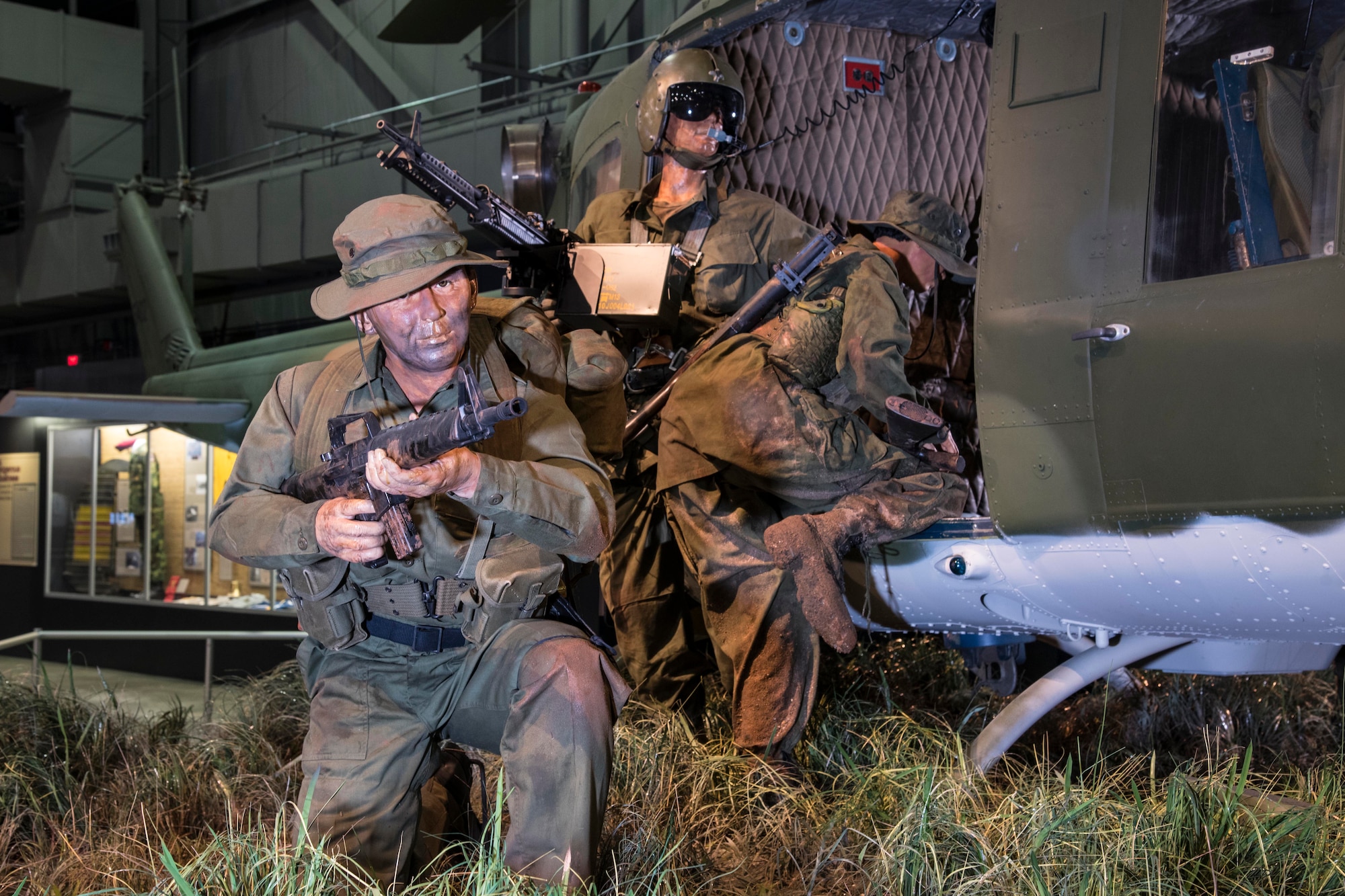 DAYTON, Ohio -- Secret War: Green Hornets, Dust Devils and Blackbirds exhibit on display in the Southeast Asia War Gallery at the National Museum of the United States Air Force. (U.S. Air Force photo by Ken LaRock) 