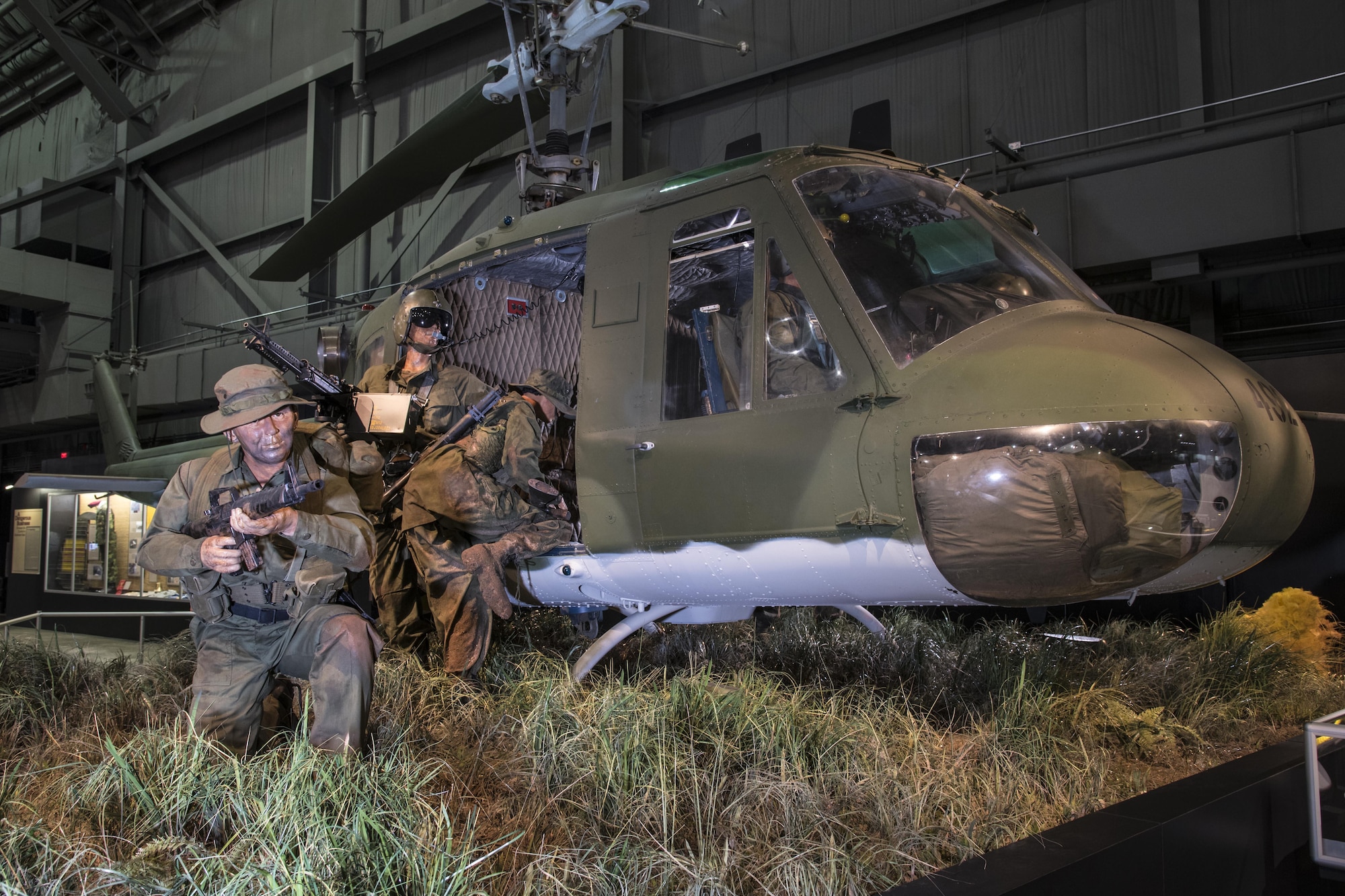 DAYTON, Ohio -- Secret War: Green Hornets, Dust Devils and Blackbirds exhibit on display in the Southeast Asia War Gallery at the National Museum of the United States Air Force. (U.S. Air Force photo by Ken LaRock) 