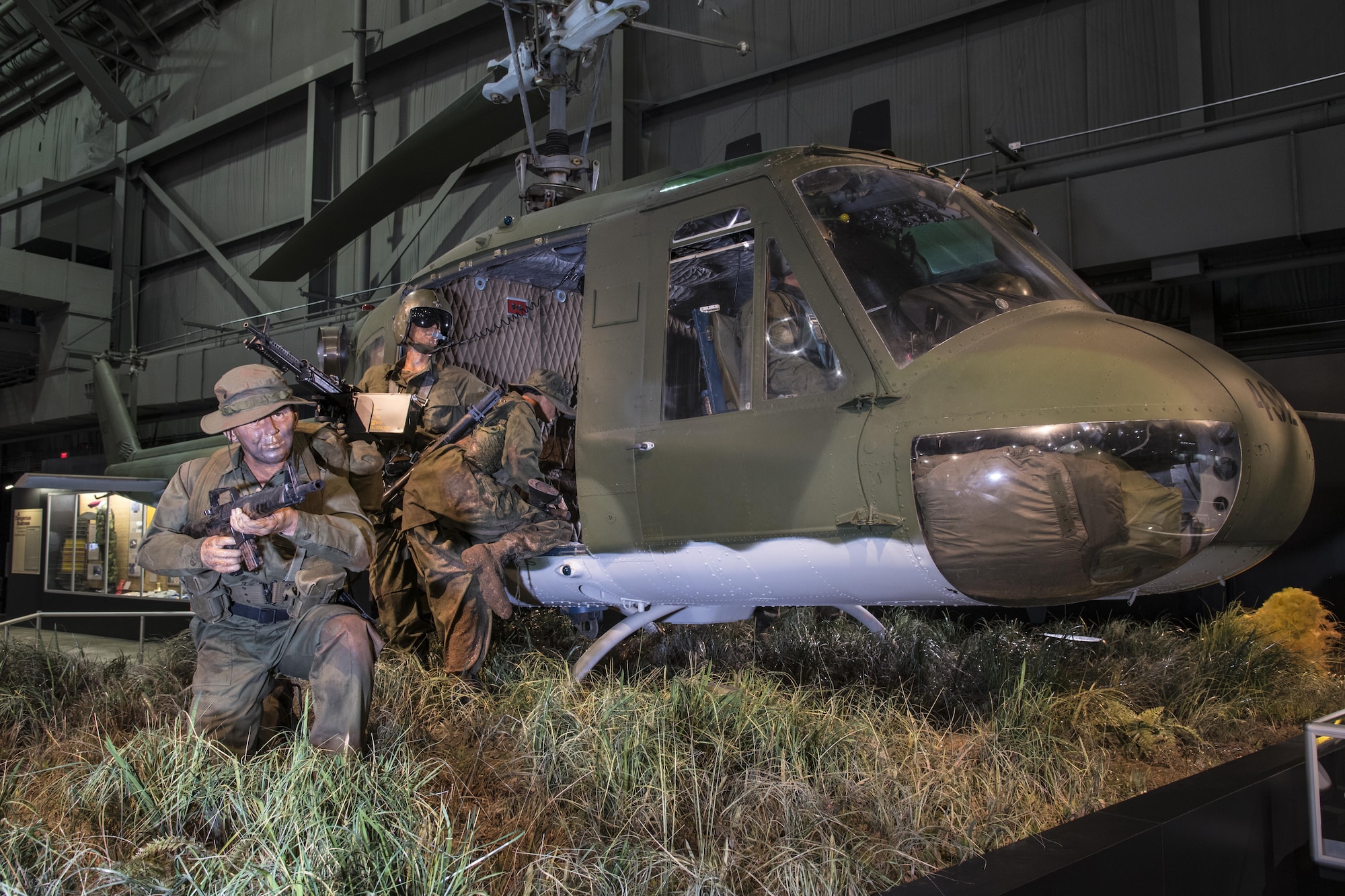 DAYTON, Ohio -- Secret War: Green Hornets, Dust Devils and Blackbirds exhibit on display in the Southeast Asia War Gallery at the National Museum of the United States Air Force. (U.S. Air Force photo by Ken LaRock) 