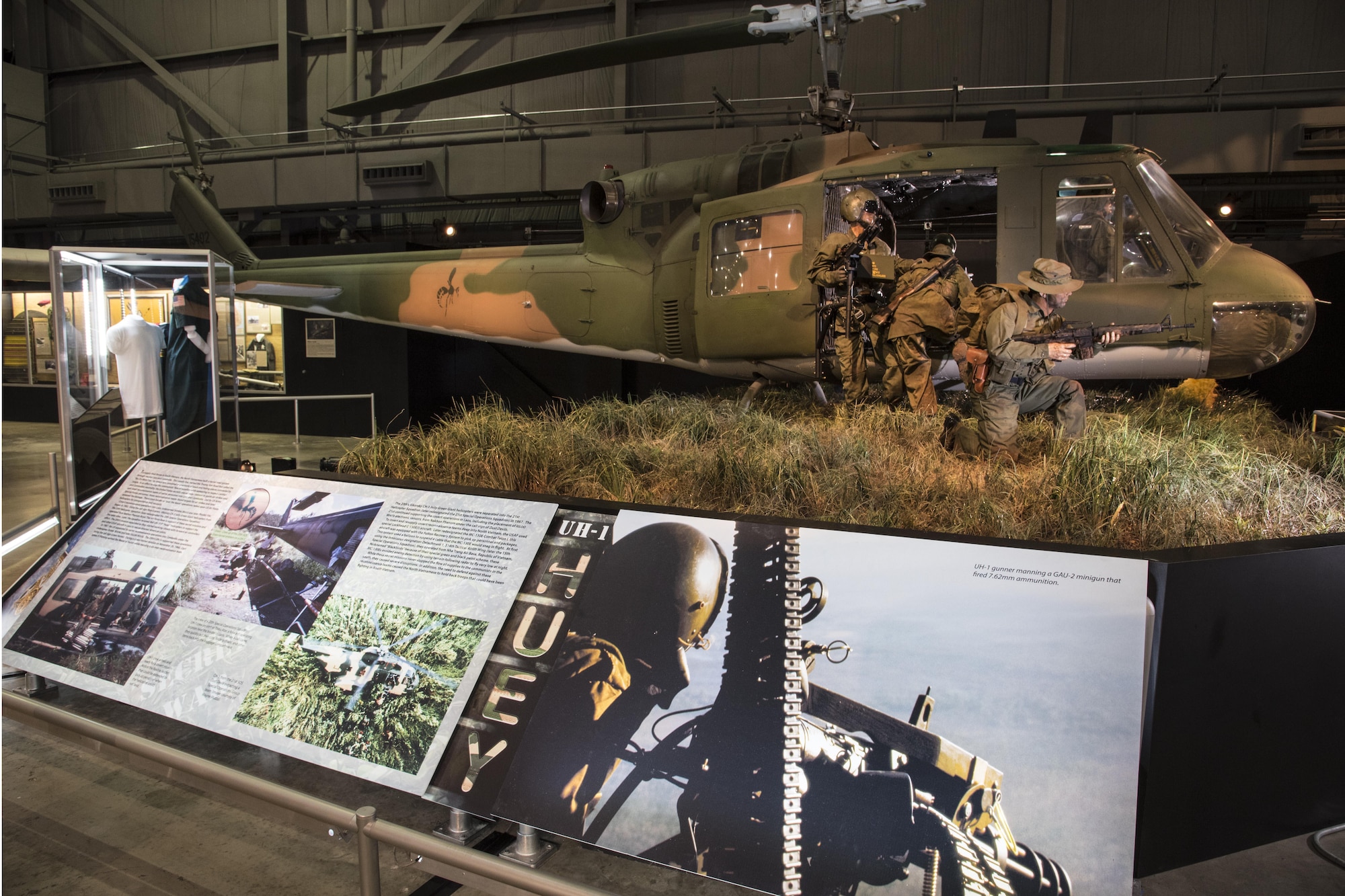 DAYTON, Ohio -- Secret War: Green Hornets, Dust Devils and Blackbirds exhibit on display in the Southeast Asia War Gallery at the National Museum of the United States Air Force. (U.S. Air Force photo by Ken LaRock) 