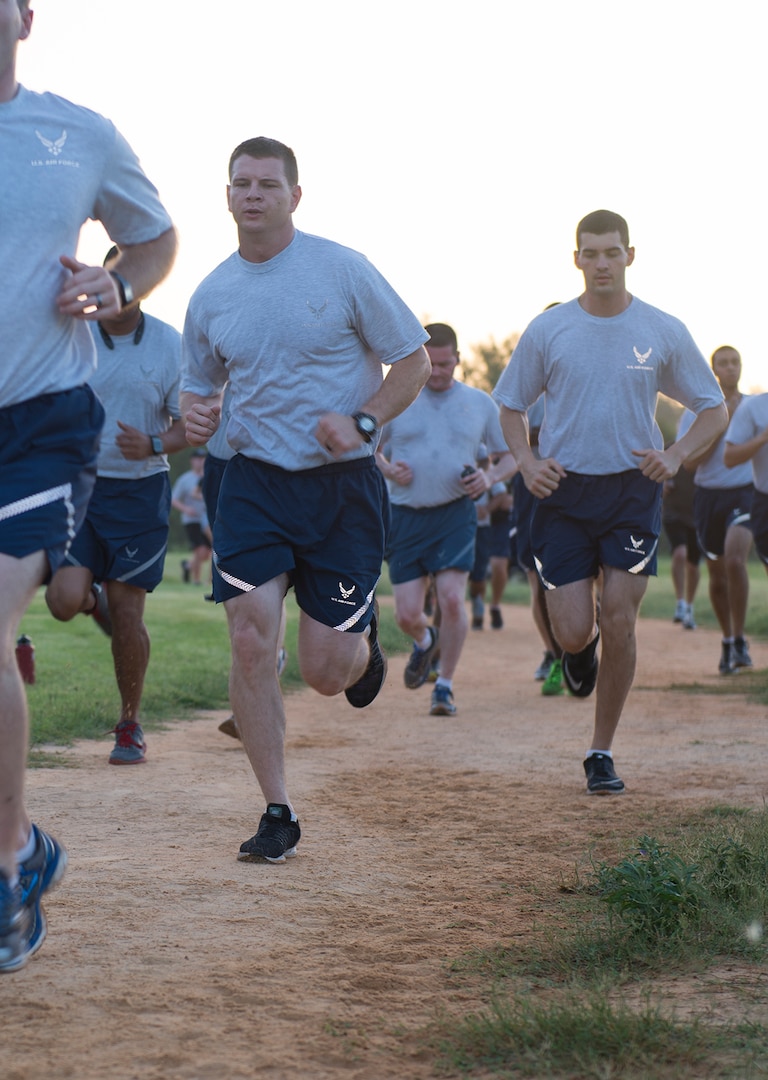 In honor of 9/11 Remembrance Day, Joint Base San Antonio hosted a 9-hour-and-11-minute commemorative run Sept. 9, 2016, at JBSA-Lackland Medina Annex, Texas.